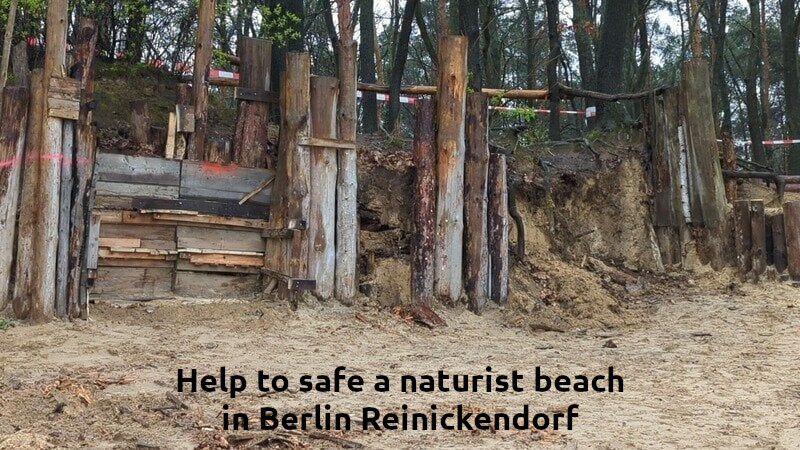 Please help to safe a naturist beach in #Germany #Berlin #Reinickendorf